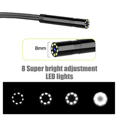 P30 5.5mm IP67 Waterproof 4.3 inch HD Portable Endoscope Hard Cable Industrial Endoscope, Cable Length: 10m, 10m, 10m (Blue)