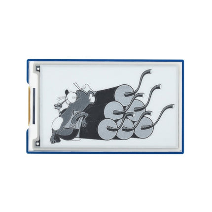 Waveshare 3.7 inch 480x280 Pixel E-Paper E-Ink Display Module for Raspberry Pi Pico, 4 Grayscale, SPI Interface, 20123