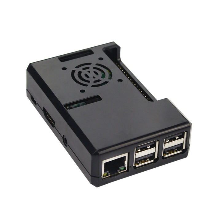 ABS Protective Shell Case with Cooling Fan Hole for Raspberry pi 3