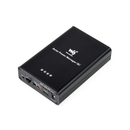 Waveshare Solar Power Manager, eingebetteter 10000 mAh Li-Po-Akku, unterstützt 6 V ~ 24 V Solarmodule, 19799