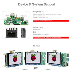 Waveshare 2.8 inch 480x640 HDMI IPS LCD Display (H) Fully Laminated Screen