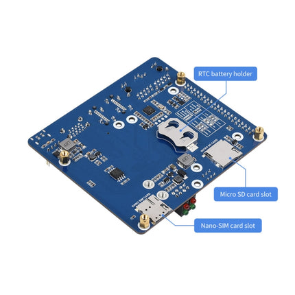 Waveshare Dual Gigabit Ethernet 5G / 4G Base Board for Raspberry Pi CM4