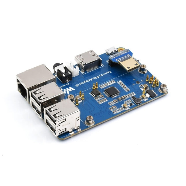 Waveshare Raspberry Pi Zero 2W To 3B Adapter for Raspberry Pi 3 Model B/B+, Pi Zero 2W To 3B