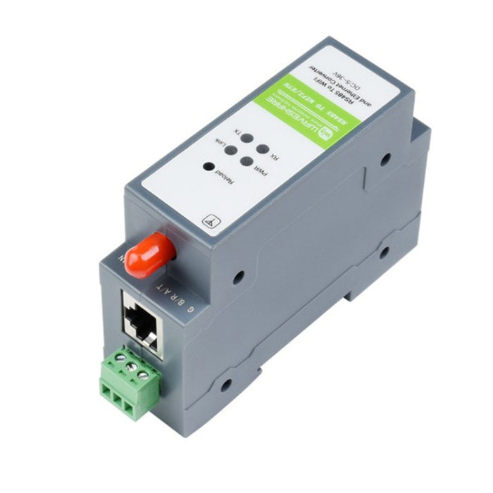 Waveshare Rail-Mount Serial Server RS485 to WIFI/Ethernet Module, Modbus MQTT Gateway, 21968