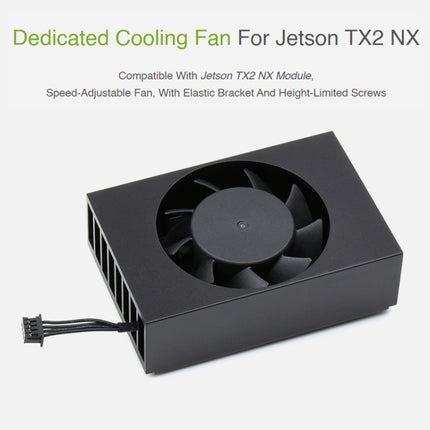 Waveshare Dedicated Cooling fan for Jetson TX2 NX, For Jetson TX2 NX