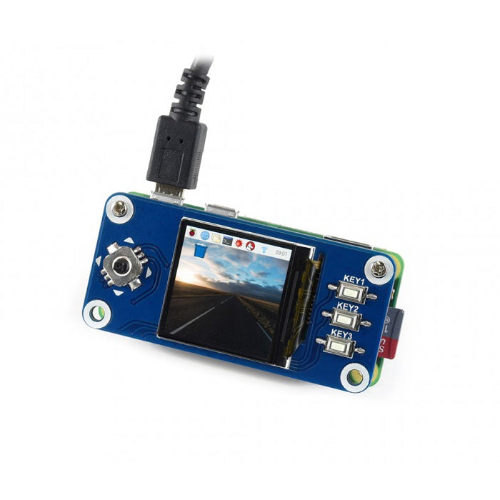WAVESHARE 240x240 1,3-Zoll-IPS-LCD-Display HAT für Raspberry Pi, 1,3-Zoll-LCD-HAT