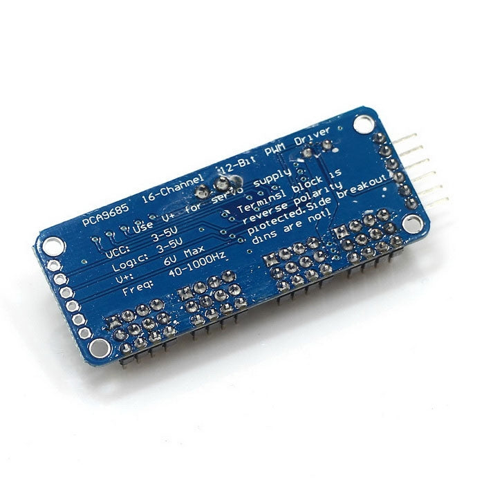 16 Channel PWM Servo Motor Controller DIY for Arduino, PCA9685
