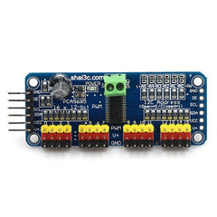 16 Channel PWM Servo Motor Controller DIY for Arduino, PCA9685