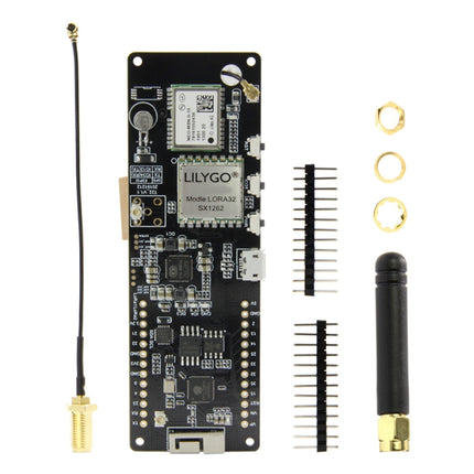 TTGO T-Beam ESP32 Bluetooth WiFi Module 868MHz GPS NEO-M8N LORA 32 Module with Antenna & 18650 Battery Holder