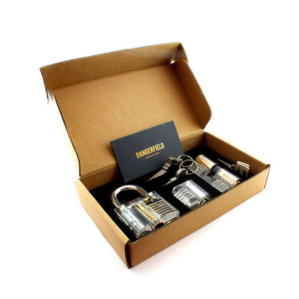 Dangerfield Essential Pack - Practice Locks Box & Definitive How-to Pick Booklet