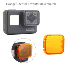 6 in 1 for GoPro HERO5 Sport Action Camera Professional Colorized Lens Filter(Red + Yellow + Purple + Pink + Orange + Grey), 6 in 1 Colorized Lens