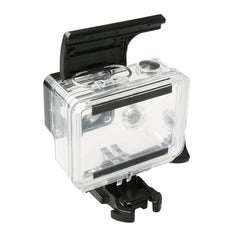 For Gopro HERO4 / 3+ Sports Action Camera Waterproof Housing Case ABS Plastic Back Door Clip Lock Catch, Housing Case