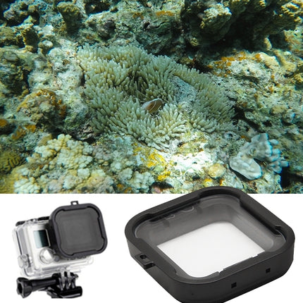 Cube Snap-on Dive Housing Lens 6 Lines Star Filter for GoPro HERO4 /3+, For GoPro HERO4 /3+ Star Filter