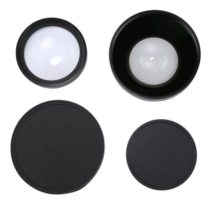 62mm 0.43X Super Wide Angle Lens with Macro Lens, 62mm
