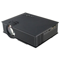 UC68 1200 Lumen HD 800 x 480 Digital-LED-Projektor mit Fernbedienung, unterstützt USB/SD/VGA/HDMI, UC68, UC68 Weiß