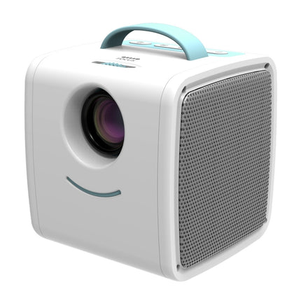 W-S1 10W Children Video Projector 30 Lumens HD 1080P LCD Technology, Support AV / USB / Mini SD Card / HDMI / Audio