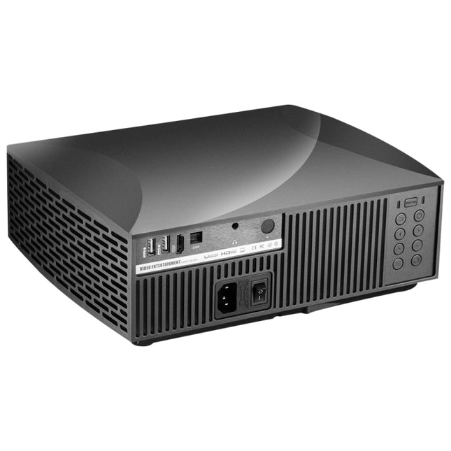 Vivibright F30 5.8 inch LCD Screen 4200 Lumens 1920 x 1080P Full HD Smart Projector with Remote Control, Support Audio out / SPDIF/ AV in / USB / HDMI, F30 Black