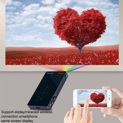 P8I 854x480 100LM Mini Portable Multimedia DLP Projector