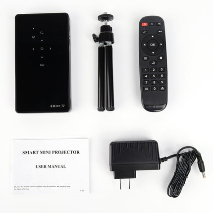 P8I 854x480 100LM Mini Portable Multimedia DLP Projector