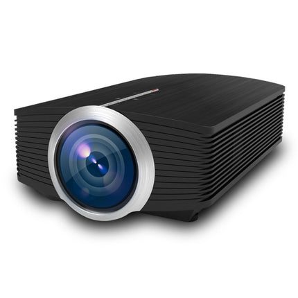 YG510 1200 LUX 800*480 LED Projector HD Home Theater, Support HDMI & VGA & AV & TF & USB, YG510 Black