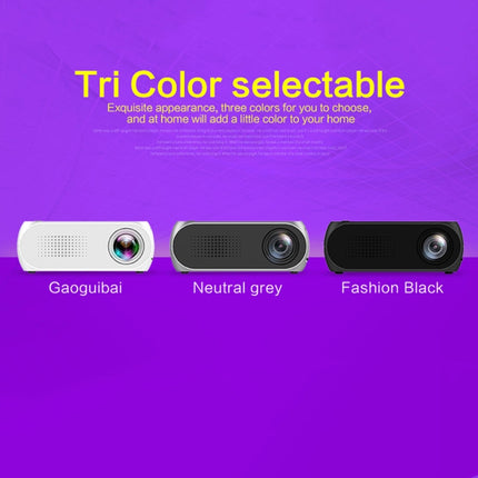 YG320 320*240 Mini LED Projector Home Theater, Support HDMI & AV & SD & USB, YG320 Black, YG320 Silver, YG320 White