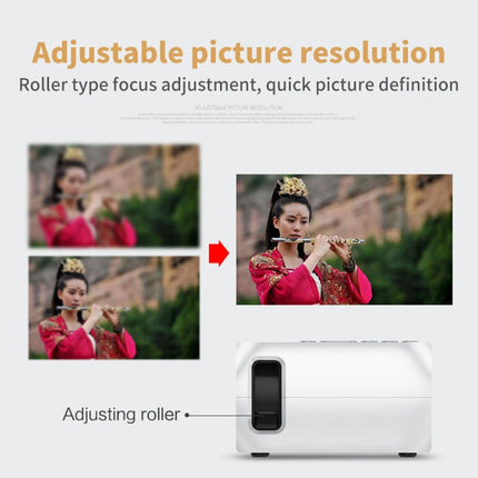 YG320 320*240 Mini LED Projector Home Theater, Support HDMI & AV & SD & USB, YG320 Black, YG320 Silver, YG320 White