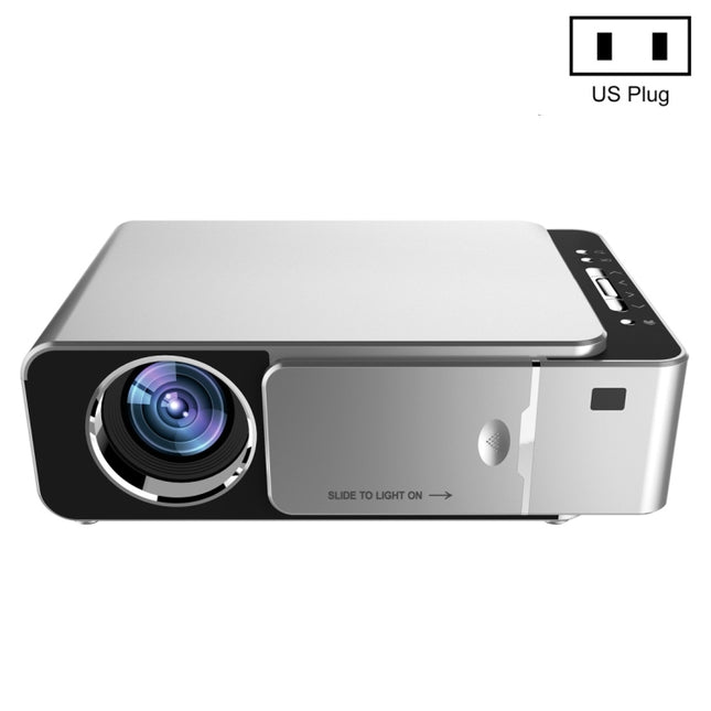 T6 2000ANSI Lumens Mini Theater Projector, Android 7.1 RK3128 Quad Core, 1GB+8GB, US Plug