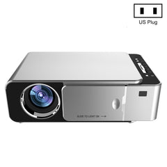 T6 2000ANSI Lumens Mini Theater Projector, Android 7.1 RK3128 Quad Core, 1GB+8GB, US Plug, Android Version US Plug
