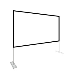 Outdoor Bracket Folding Polyester Projector Film Curtain, Size:84 inch (16:9), Size:84 inch