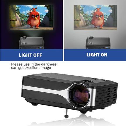 Wejoy L1 80 Lumens 4 inch LCD Technology HD 800*480 pixel Projector, VGA, HDMI, L1