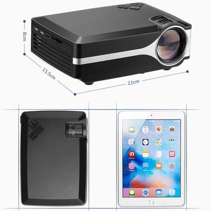 Wejoy L1 80 Lumens 4 inch LCD Technology HD 800*480 pixel Projector, VGA, HDMI, L1