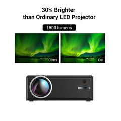 Cheerlux C8 1800 Lumens 1280x800 720P 1080P HD WiFi Sync Display Smart Projector, Support HDMI / USB / VGA / AV, C8 (WiFi), C8 WiFi