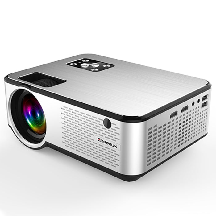 Proyector inteligente Cheerlux C9 1280x720 720P HD, compatible con HDMI x 2 / USB x 2 / VGA / AV, C9
