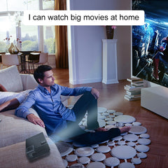 Cheerlux CL770 1920 x 1080P Full HD Smart Projector Android 9.0 1GB+8GB, CL770 (White), CL770 (Black)