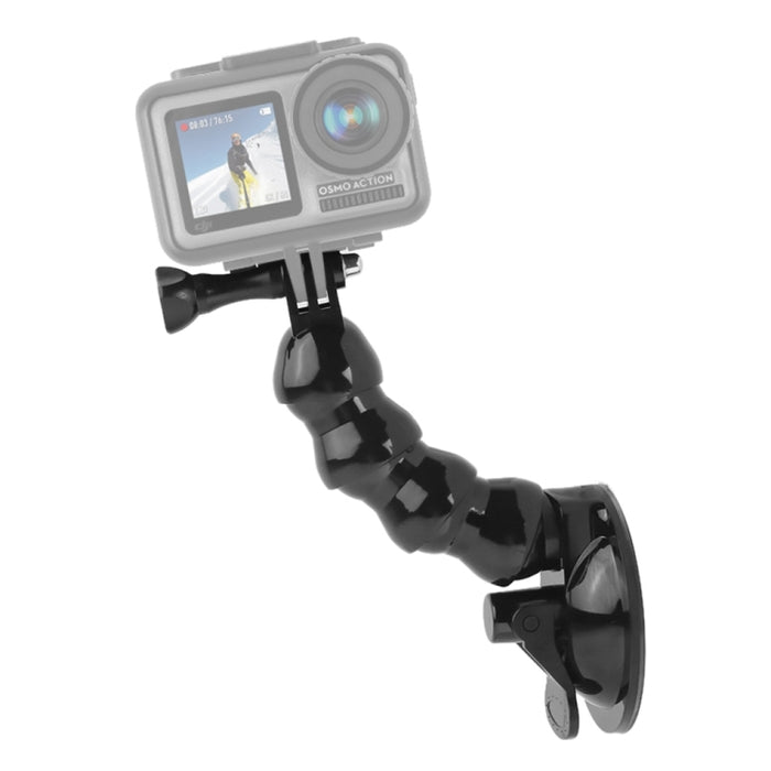 Soporte de abrazadera flexible con ventosa Jaws para GoPro, Insta360, DJI y otras cámaras de acción, abrazadera flexible Jaws