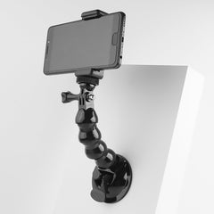 Suction Cup Jaws Flex Clamp Mount for GoPro, Insta360, DJI and Other Action Cameras, Jaws Flex Clamp