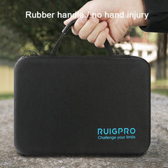 RUIGPRO Shockproof Waterproof Portable Case Box for DJI Osmo Action, Size: 33.5cm x 22.7cm x 6.3cm, Large