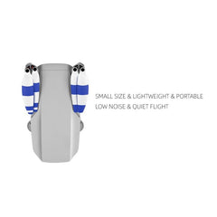 8 Stück/Set Sunnylife 4726F-CS Geräuscharme Schnellverschluss-Flügelpropeller Drohnenzubehör für DJI Mavic Mini, 4726F-CS (Blau), 4726F-CS (Rot), 4726F-CS (Gelb)