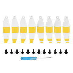 8 Stück/Set Sunnylife 4726F-CS Geräuscharme Schnellverschluss-Flügelpropeller Drohnenzubehör für DJI Mavic Mini, 4726F-CS (Blau), 4726F-CS (Rot), 4726F-CS (Gelb)