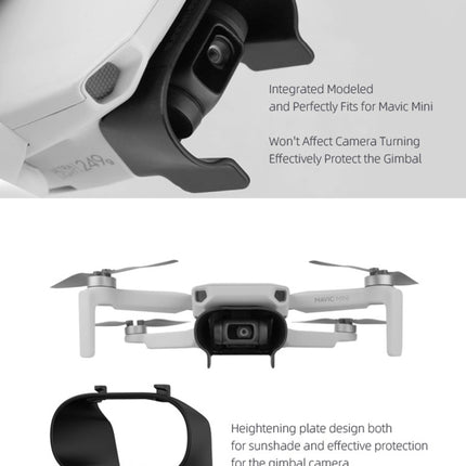 Sunnylife MM-Q9264 Camera Lens Sunshade Anti-glare Hood for DJI Mavic mini / Mini 4K / DJI Mini 2 SE, For DJI Mavic mini