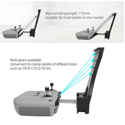 Sunnylife AIR2-Q9293 Remote Control Plate Extension Bracket for DJI Mavic Air 2