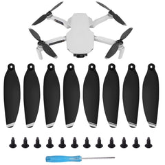 8 PCS/Set Sunnylife 4726F Low Noise Quick-release Wing Propellers for DJI Mini 2, For DJI Mini 2 Gold, For DJI Mini 2 Silver