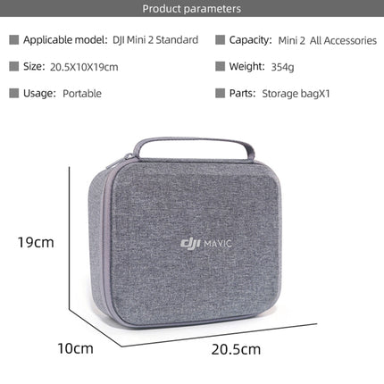 Original Portable Waterproof Nylon Box Case Storage Bag for DJI Mini 2 Drone