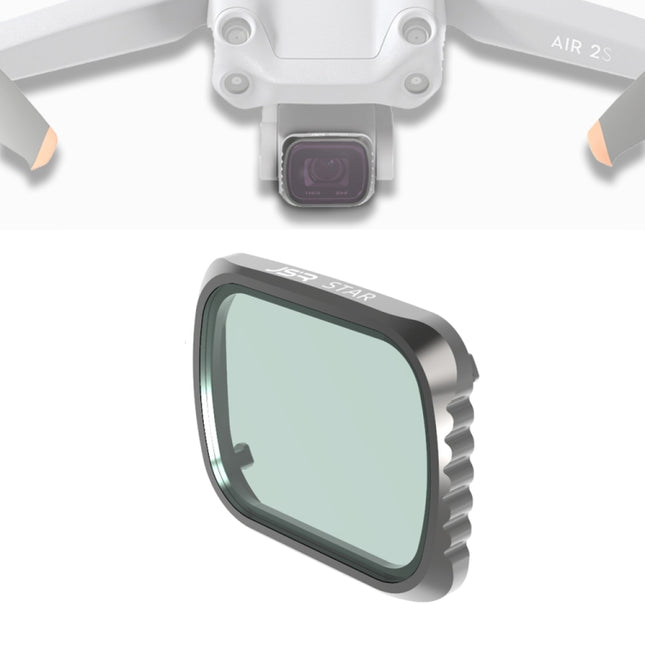 JSR KS STAR Effect  Lens Filter for DJI Air 2S, Aluminum Frame, STAR