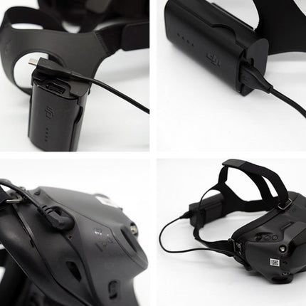 Cable de alimentación de 30 cm para DJI FPV Goggles V2, para DJI FPV Goggles V2 (30 cm)