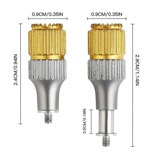 RCSTQ Two-color Retractable Thumb Rocker Joystick for DJI FPV Combo Drone Remote Control, For DJI FPV Two-color