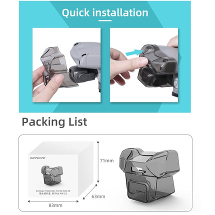 Sunnylife A2S-Q9351 Gimbal Camera Lens Protective Hood Sunshade Cover for DJI  Air 2S Drone