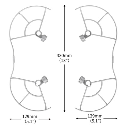 STARTRC Drohnenpropeller-Schutzschutz Antikollisionsring für DJI Mini 3 Pro, Für DJI Mini 3 Pro
