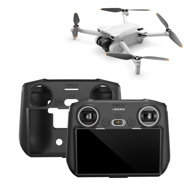 STARTRC Funda de silicona a prueba de golpes y antiarañazos para control remoto DJI Mini 3 Pro, para control remoto DJI Mini 3 Pro (gris), para control remoto DJI Mini 3 Pro (negro)