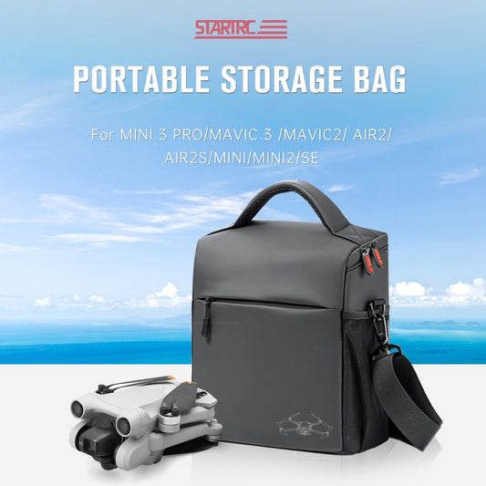 STARTRC Portable Carry Box Single Shoulder Storage Bag for DJI Mini 3 Pro / Air 2S / Mini 2 / Mavic 3 / Air 2